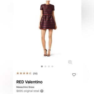 RED Valentino Maraschino Dress 38